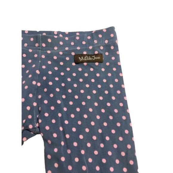 Matilda Jane Make Believe By Design Polka Dot Pants Girls Size 2 Button Accent a - Picture 10 of 13